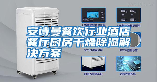 安詩曼餐飲行業酒店餐廳廚房干燥除濕解決方案