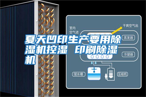 夏天凹印生產要用除濕機控濕 印刷除濕機