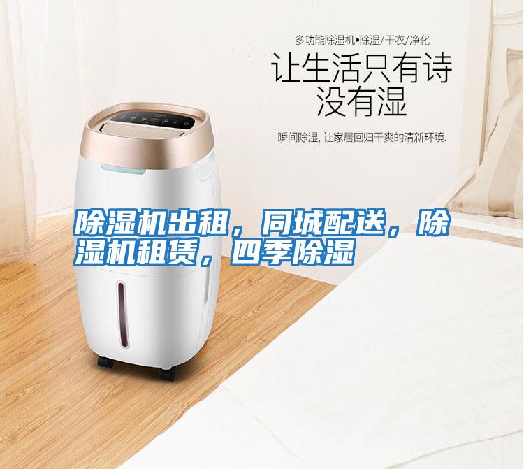 除濕機出租，同城配送，除濕機租賃，四季除濕