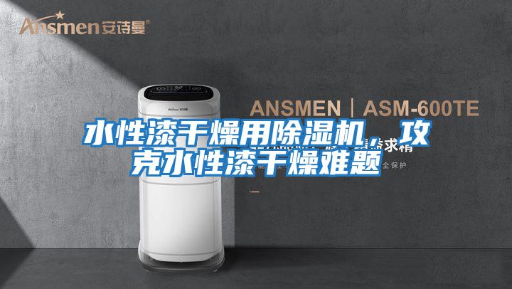 水性漆干燥用除濕機(jī),攻克水性漆干燥難題