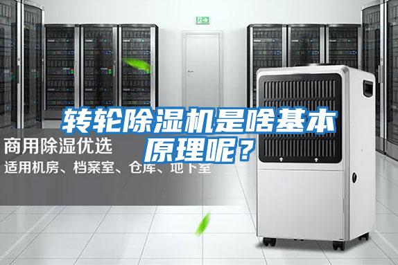 轉輪除濕機是啥基本原理呢？