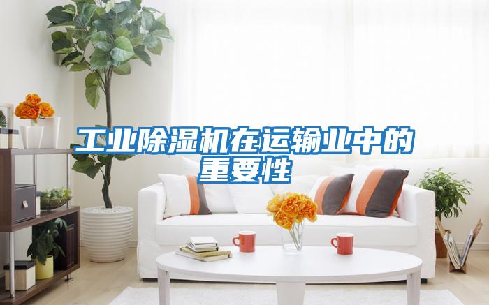 工業除濕機在運輸業中的重要性
