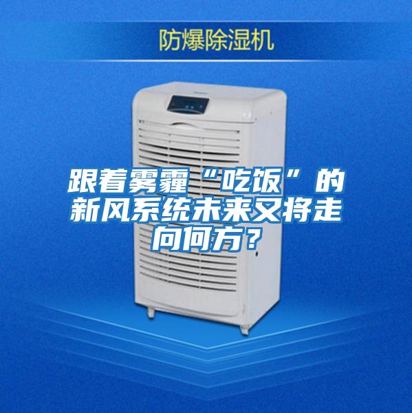 跟著霧霾“吃飯”的新風系統未來又將走向何方?