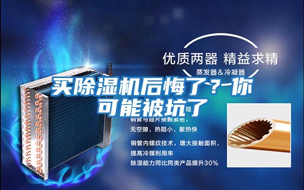 買除濕機(jī)后悔了？你可能被坑了