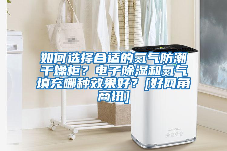 如何選擇合適的氮氣防潮干燥柜？電子除濕和氮氣填充哪種效果好？[好網角商訊]