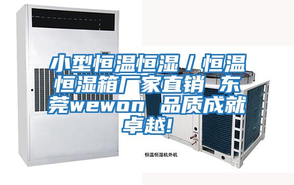 小型恒溫恒濕/恒溫恒濕箱廠家直銷 東莞wewon 品質成就卓越!