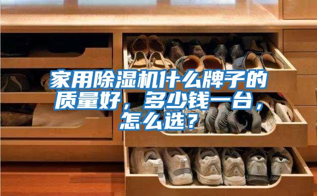 家用除濕機什么牌子的質量好，多少錢一臺，怎么選？
