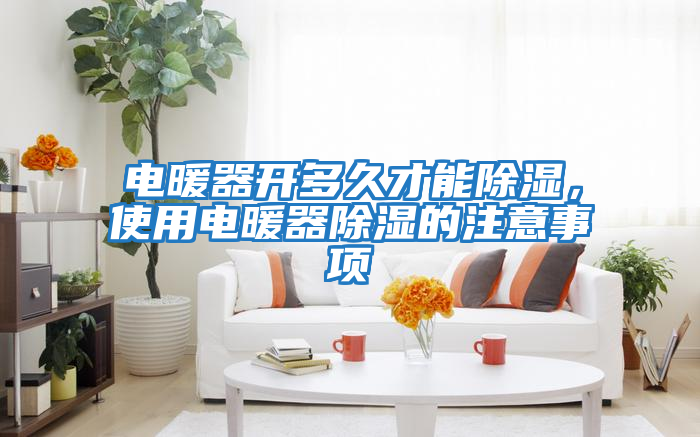 電暖器開多久才能除濕，使用電暖器除濕的注意事項