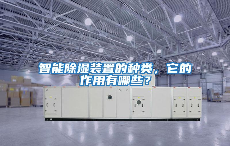 智能除濕裝置的種類，它的作用有哪些？