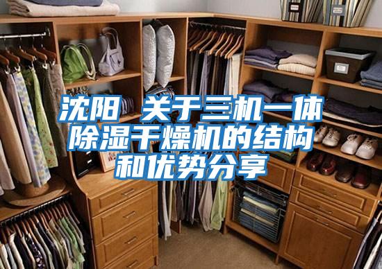 沈陽 關于三機一體除濕干燥機的結構和優勢分享
