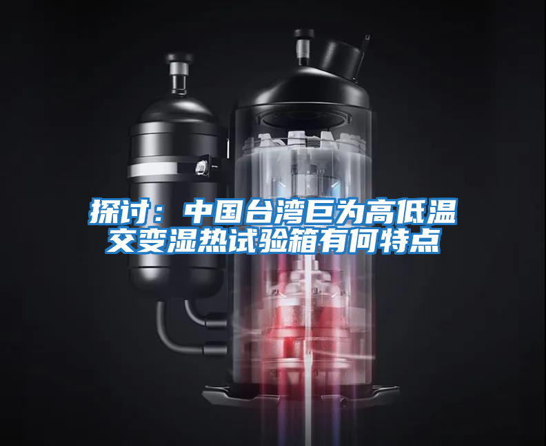 探討:中國臺灣巨為高低溫交變濕熱試驗(yàn)箱有何特點(diǎn)