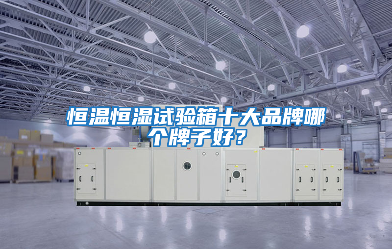 恒溫恒濕試驗(yàn)箱十大品牌哪個(gè)牌子好?