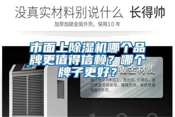 市面上除濕機哪個品牌更值得信賴？哪個牌子更好？