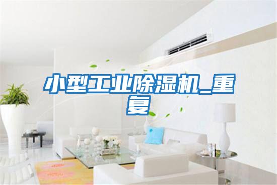 小型工業除濕機_重復