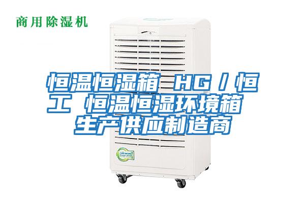 恒溫恒濕箱 HG／恒工 恒溫恒濕環(huán)境箱 生產(chǎn)供應制造商