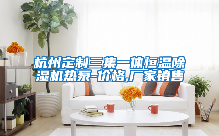 杭州定制三集一體恒溫除濕機熱泵-價格,廠家銷售