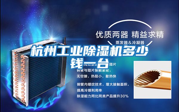 杭州工業(yè)除濕機(jī)多少錢一臺