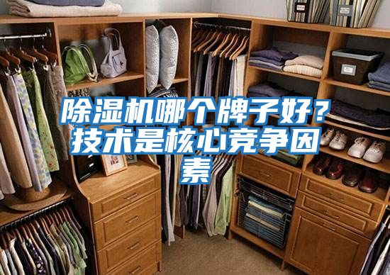 除濕機哪個牌子好？技術是核心競爭因素